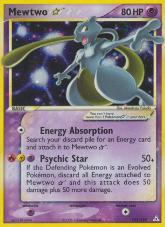 Mewtwo ★ 103 / 110