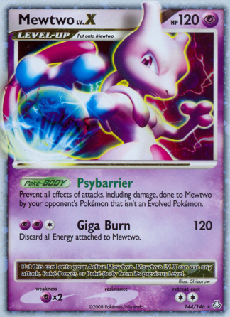Mewtwo LV.X 144 / 146