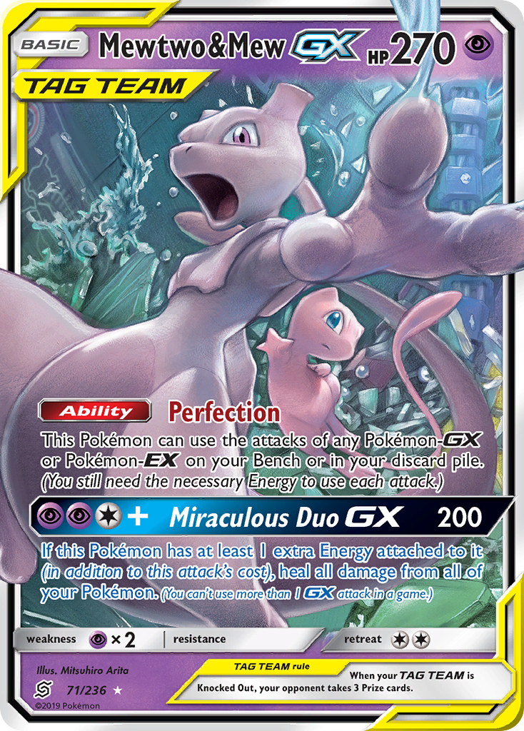Mewtwo & Mew-GX 71 / 236