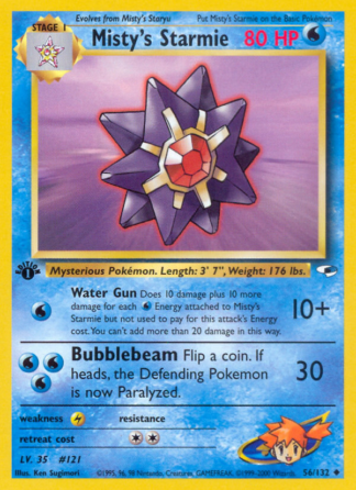 Misty's Starmie 56 / 132