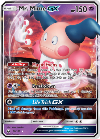 Mr. Mime-GX 56 / 168