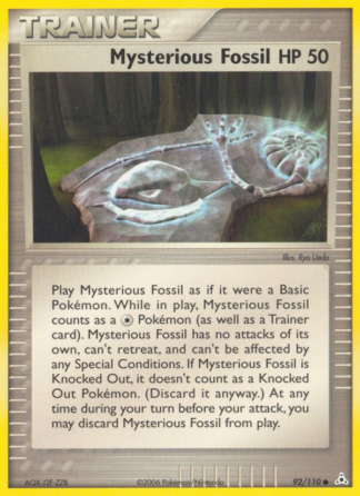 Mysterious Fossil 92 / 110