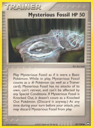 Mysterious Fossil 85 / 108