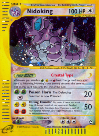 Nidoking 150 / 147
