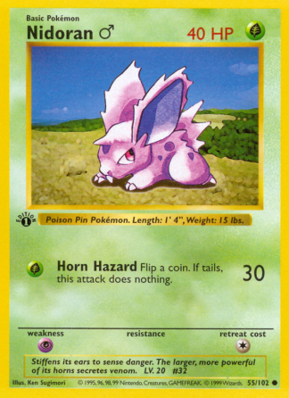 Nidoran ♂ 55 / 102
