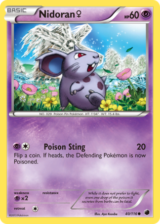 Nidoran ♀ 40 / 116