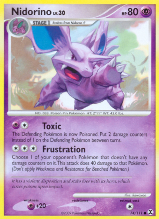 Nidorino 74 / 111