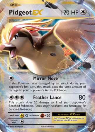 Pidgeot-EX 64 / 108