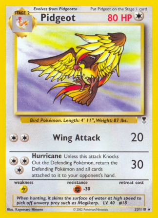 Pidgeot 33 / 110