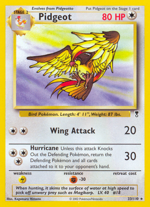 Pidgeot 33 / 110