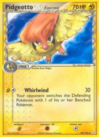 Pidgeotto δ 49 / 110