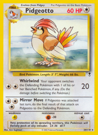 Pidgeotto 34 / 110