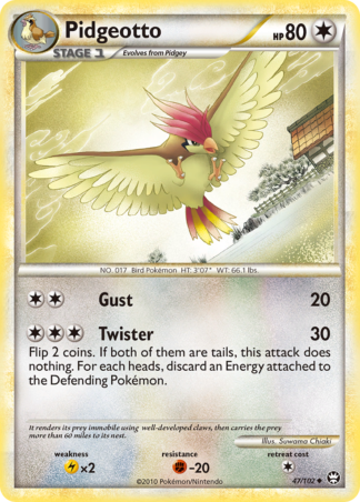 Pidgeotto 47 / 102