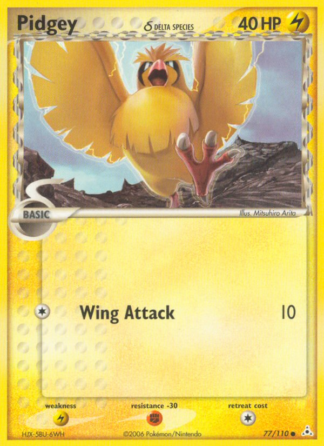 Pidgey δ 77 / 110