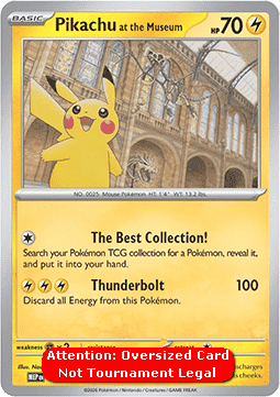Pikachu at the Museum MEP