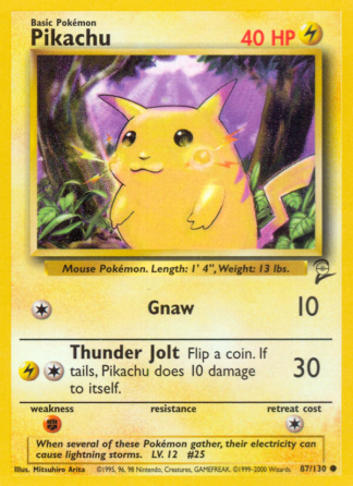 Pikachu 87 / 130