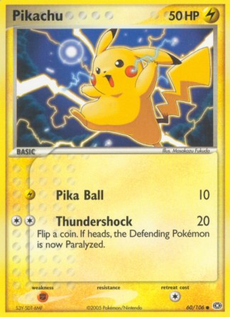Pikachu 60 / 106