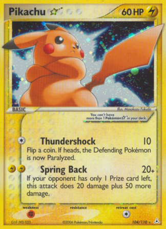 Pikachu ★ 104 / 110