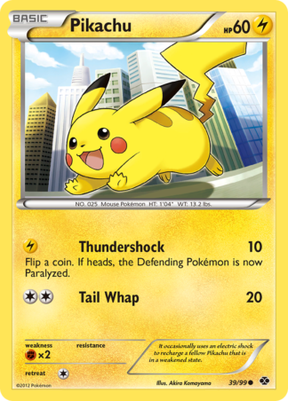 Pikachu 39 / 99