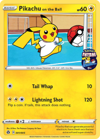 Pikachu on the Ball 1 / 5