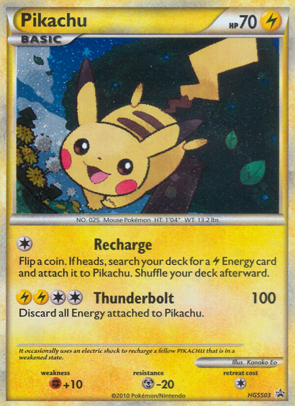 Pikachu HGSS03 / 25