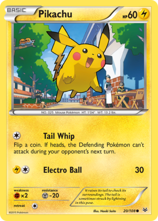 Pikachu 20 / 108