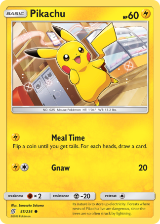Pikachu 55 / 236