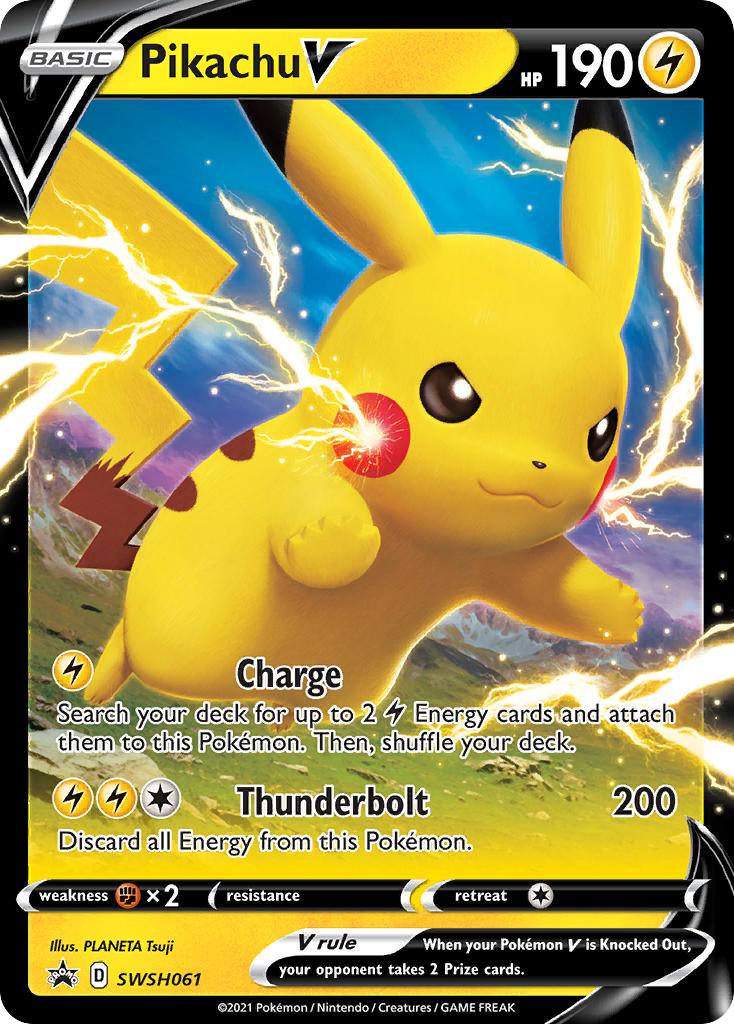 Pikachu V SWSH061 / 307