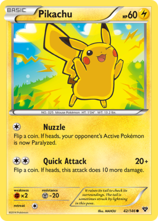 Pikachu 42 / 146