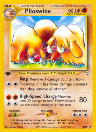 Piloswine 36 / 64