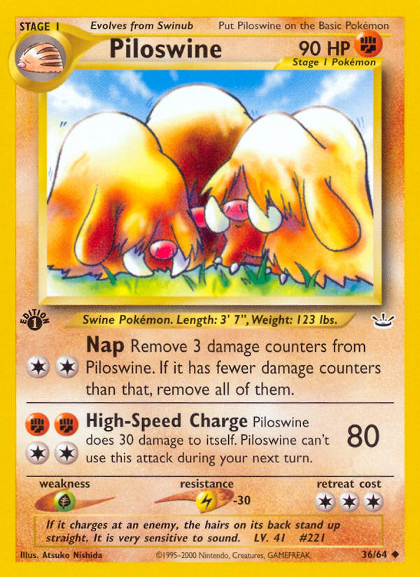 Piloswine 36 / 64