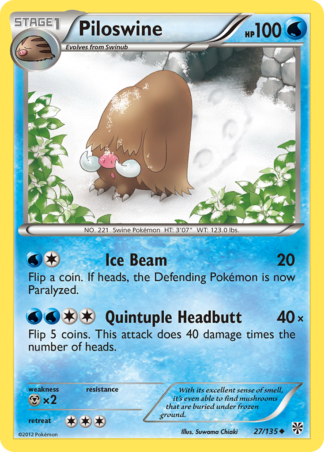Piloswine 27 / 135