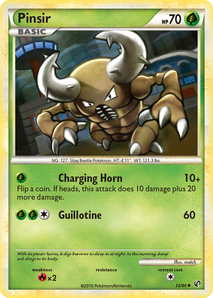 Pinsir 32 / 90