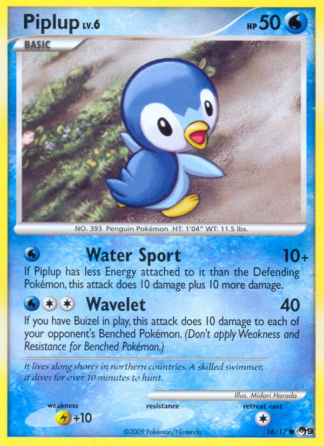 Piplup 16 / 17