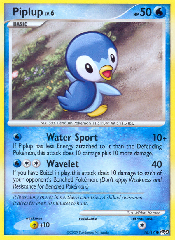 Piplup 16 / 17