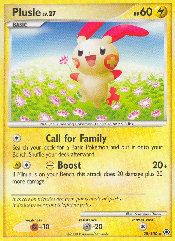 Plusle 28 / 100