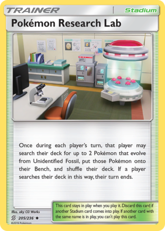 Pokémon Research Lab 205 / 236