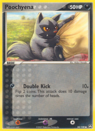 Poochyena 58 / 108