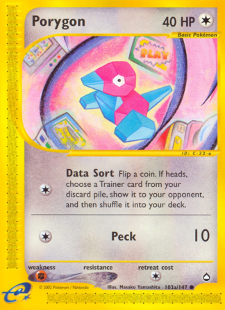 Porygon 103a / 147
