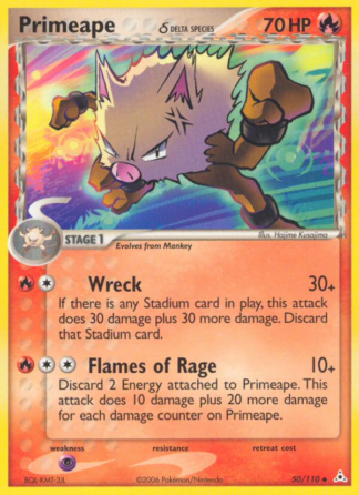 Primeape δ 50 / 110