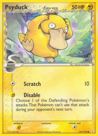 Psyduck δ 81 / 110