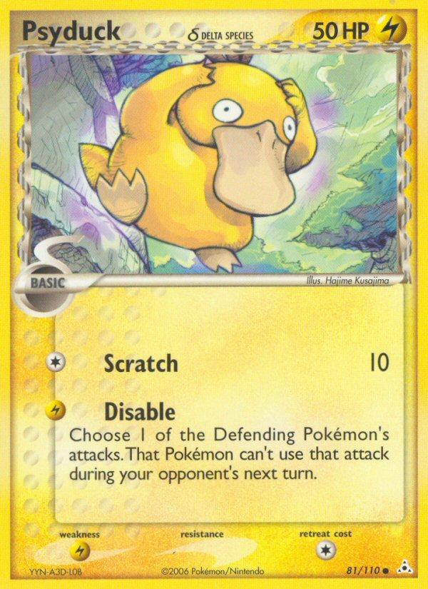 Psyduck δ 81 / 110