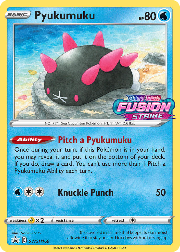 Pyukumuku SWSH169 / 307