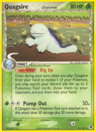 Quagsire δ 21 / 101