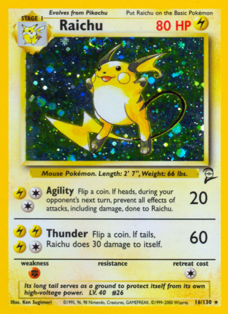 Raichu 16 / 130