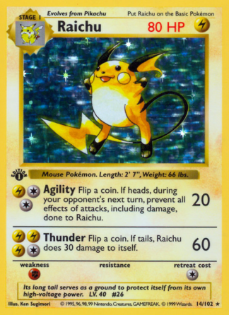 Raichu 14 / 102