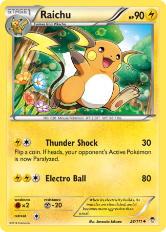 Raichu 28 / 111