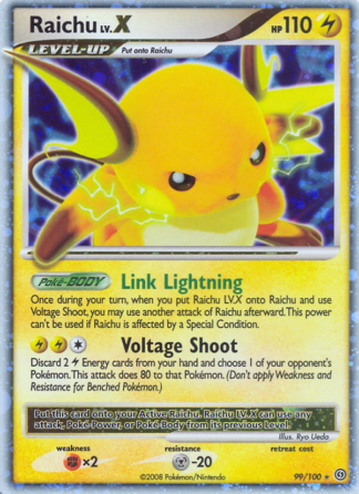 Raichu LV.X 99 / 100
