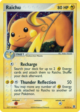 Raichu 12 / 112