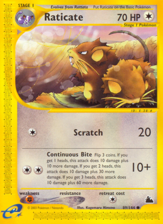 Raticate 89 / 144